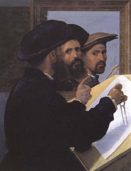 Self-Portrait with an Architect Friend, Giovanni Battista Paggi